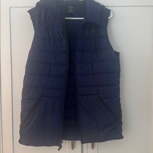 Men's Nike Dri-Fit Navy Blue Hooded Vest